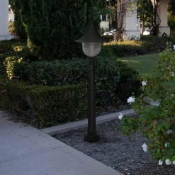 inny Lampa zewnętrzna outdoor stojąca wysoka czarna BOSTON