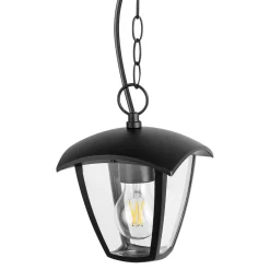 Lampy Ogrodowe|Lampy Ogrodowe| Lampa zewnętrzna wisząca czarna IGMA