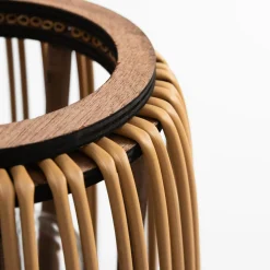 Świece, Świeczniki I Latarenki|inny Lampion wiklinowy brązowy 23,5 cm