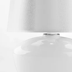 Lampy Stołowe|TK Tomasz Krywult Lampka nocna biała FIORD