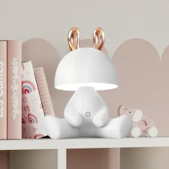 Dzieci Zumaline Lampka nocna LED biała KRÓLIK