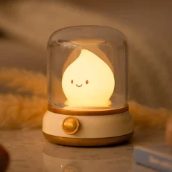 Dzieci inny Lampka nocna LED MARY'S żółta PŁOMYCZEK