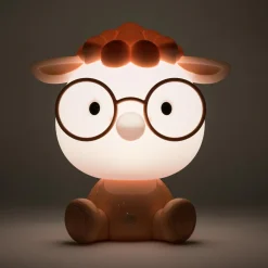 Lampki Nocne|Lampy Do Pokoju Dziecięcego|Zumaline Lampka nocna LED różowa OWCA