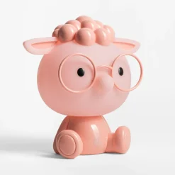 Lampki Nocne|Lampy Do Pokoju Dziecięcego|Zumaline Lampka nocna LED różowa OWCA