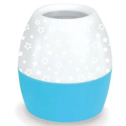 Dzieci PLATINET S.A. Lampka nocna z projektorem biało-niebieska
