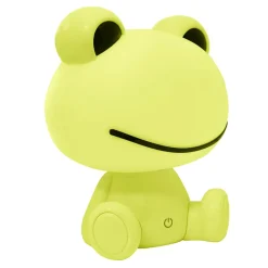 Lampki Nocne|Lampy Do Pokoju Dziecięcego| Lampka nocna zielona LED ŻABKA