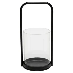 Świece, Świeczniki I Latarenki|inny Latarenka industrialna czarna 27,5 cm