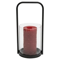 Świece, Świeczniki I Latarenki|inny Latarenka industrialna czarna 27,5 cm