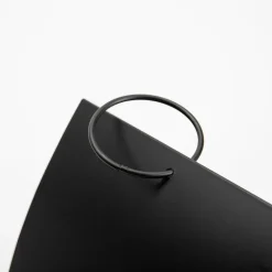 inny Latarenka metalowa czarna DOMEK 32 cm