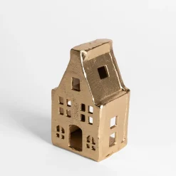 Świece, Świeczniki I Latarenki|inny Latarenka złota DOMEK MIX