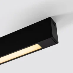 Listwy Oświetleniowe|Wszystkie Lampy Sufitowe|Zumaline Listwa LED 3-punktowa czarna MANNARI