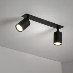 TK Tomasz Krywult Listwa podtynkowa 2 reflektory czarna NEX