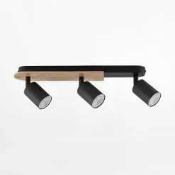 TK Tomasz Krywult Listwa podwieszana rustykalna 3 spoty COVER WOOD