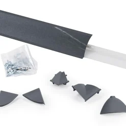 Qubik Listwa przyblatowa EGGER grigia pietra czarny