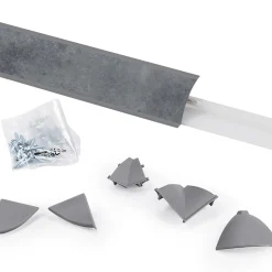 Qubik Listwa przyblatowa EGGER metal rock antracytowy