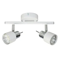 Listwy Oświetleniowe|Wszystkie Lampy Sufitowe|LED-POL Listwa 2-punktowa biała ORO STERNA