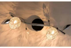 Listwy Oświetleniowe|Wszystkie Lampy Sufitowe|Zumaline Listwa 2-punktowa chrom GUARAN