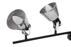 LED-POL Listwa 4-punktowa czarna ORO TRINGA