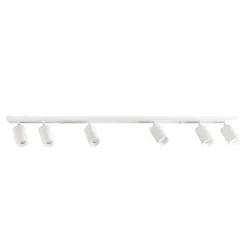 Listwy Oświetleniowe|Wszystkie Lampy Sufitowe| Listwa reflektor 6-punktowy biało-złoty MARIBEL VI
