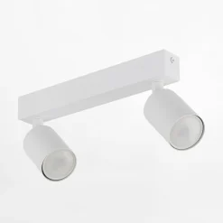 Listwy Oświetleniowe|Wszystkie Lampy Sufitowe|TK Tomasz Krywult Listwa sufitowa 2 spoty biała TOP