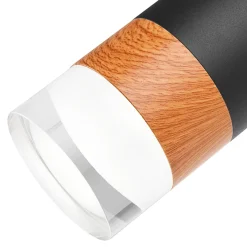 Listwy Oświetleniowe|Wszystkie Lampy Sufitowe| Listwa z 3 reflektorkami regulowana czarna AURORA