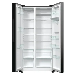 Lodówki|Gorenje Lodówka Side by Side czarna NRR9185EABXLWD