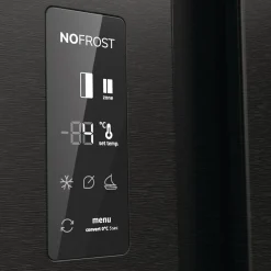 Lodówki|Gorenje Lodówka Side by Side czarna NRR9185EABXLWD