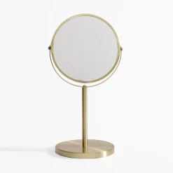 Lustra Dekoracyjne|inny Lusterko kosmetyczne złote 34,4 cm