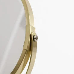 Lustra Dekoracyjne|inny Lusterko kosmetyczne złote 34,4 cm
