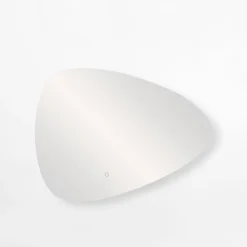 Lustra Dekoracyjne|inny Lustro łazienkowe LED nieregularny kształt 50x70 cm