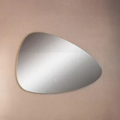 Lustra Dekoracyjne|inny Lustro łazienkowe LED nieregularny kształt 50x70 cm