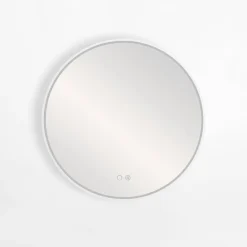 inny Lustro łazienkowe podgrzewane z oświetleniem LED 60 cm