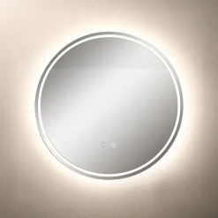 inny Lustro łazienkowe podgrzewane z oświetleniem LED 60 cm