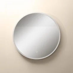 Lustra Dekoracyjne|Lustra Łazienkowe|inny Lustro łazienkowe z akrylową ramą LED złote 60 cm