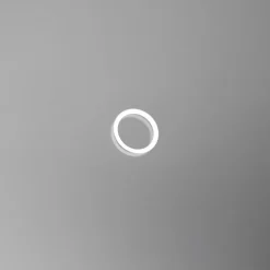 inny Lustro łazienkowe z oświetleniem LED czarne 50x70 cm