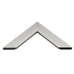 Lustra Dekoracyjne|Lustra| Lustro stojące w srebrnej ramie SLIM 40x160 cm