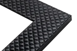 Lustra Dekoracyjne|Lustra| Lustro w czarnej ramie PIKO 63x83 cm