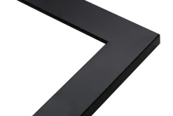 Lustra Dekoracyjne|Lustra| Lustro w czarnej ramie SLIM 57,5x77,5 cm