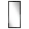 Lustro w czarnej ramie SLIM 47,5x107,5 cm