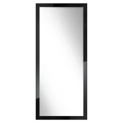 Lustro w czarnej ramie SLIM 47,5x107,5 cm