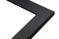 Lustro w czarnej ramie SLIM 47,5x107,5 cm