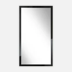Lustro w czarnej ramie SLIM 67,5x177,5 cm