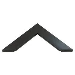 Lustra Dekoracyjne|Lustra| Lustro w czarnej ramie SLIM mat 67,5x127,5 cm