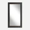 Lustra Dekoracyjne|Lustra|inny Lustro w czarnej ramie 76x136 cm