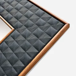 Lustra Dekoracyjne|Lustra|inny Lustro w czarnej ramie 76x136 cm