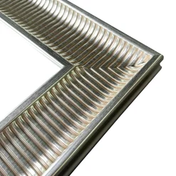 Lustra Dekoracyjne|Lustra|inny Lustro w srebrnej ramie AREZZO 67x167 cm