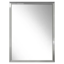 Lustro w srebrnej ramie SLIM 57,5x77,5 cm