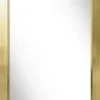 inny Lustro w złotej ramie ALPI 48x138 cm