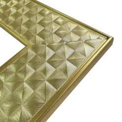 Lustra Dekoracyjne|Lustra|inny Lustro w złotej ramie DIAME 56x146 cm