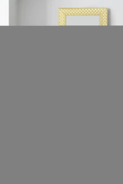 Lustra Dekoracyjne|Lustra|inny Lustro w złotej ramie DIAME 56x146 cm